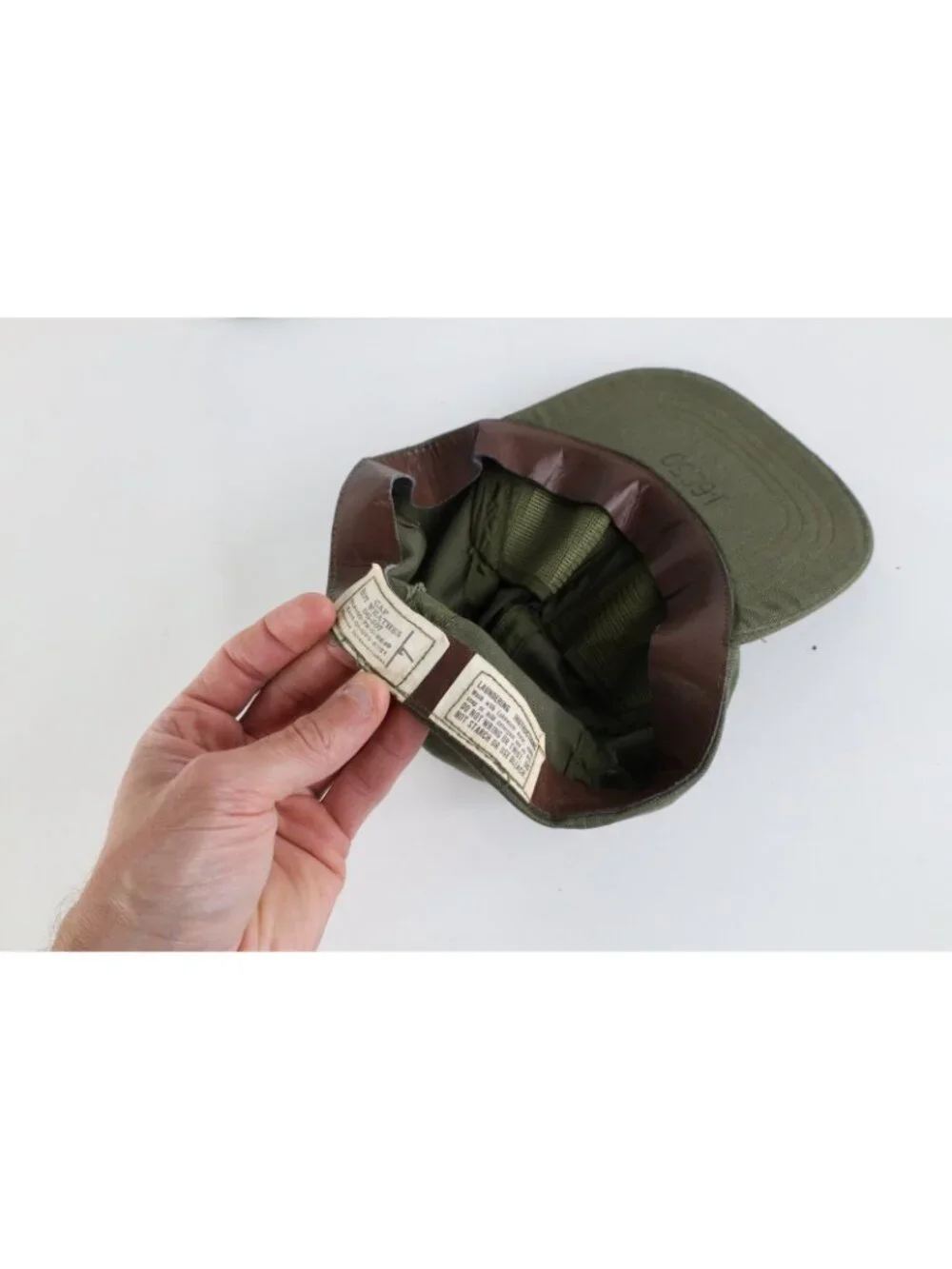 Vintage 70s Vietnam War Propper OG 106 Hot Weather Field Cap Hat Fitted USA 7
